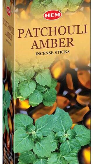  Patchouli Amber Incense Sticks