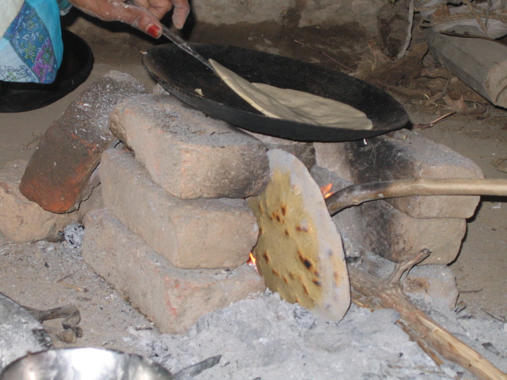 Roti preparation
