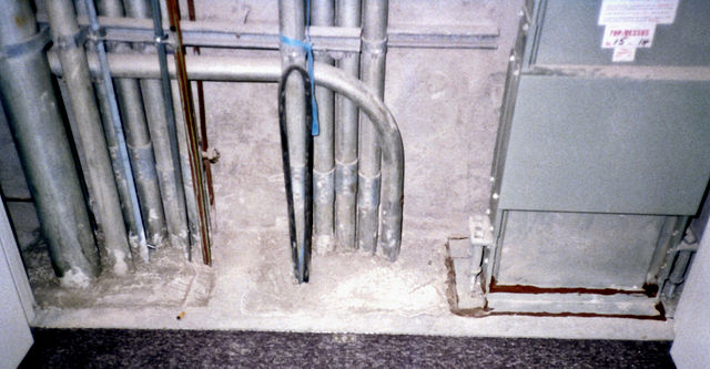 Surface conduit wiring