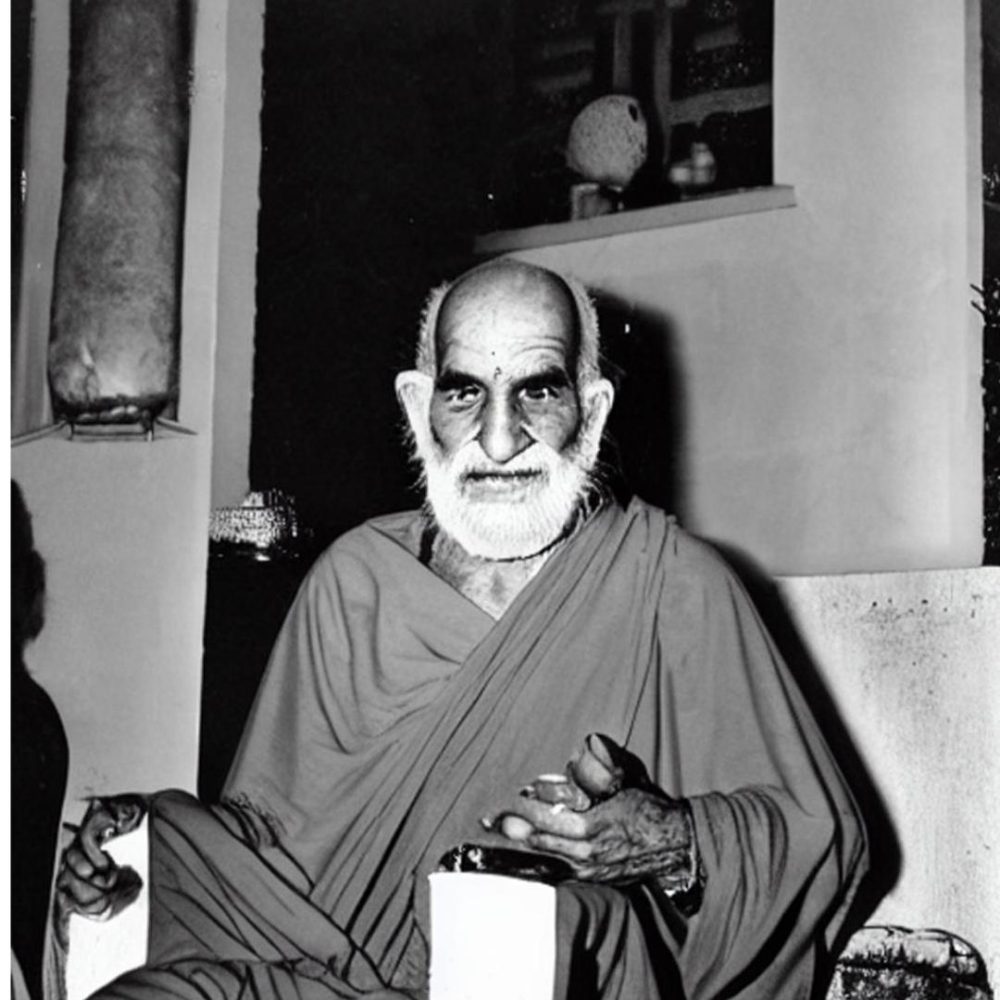 neem karoli baba photo