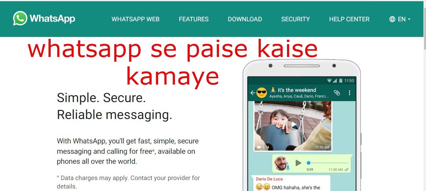 whatsapp se paise kaise kamaye