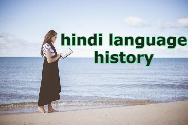 hindi language history in hindi