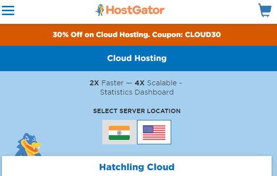 hostgator cloud india