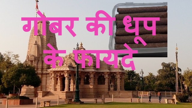 गाय के गोबर की धूपबत्ती के फायदे