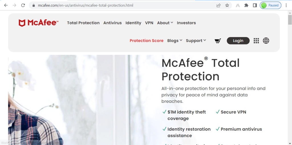 McAfee Antivirus Plus