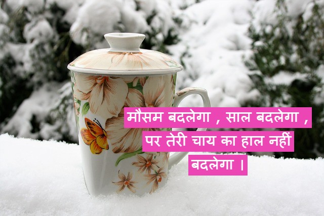 chai par shayari hindi