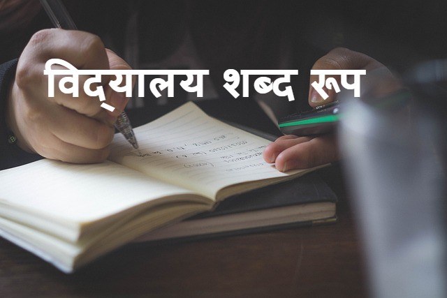 Read more about the article vidyalaya shabd roop विद्यालय शब्द रूप संस्कृत में