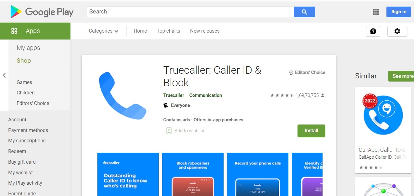 Treucaller App