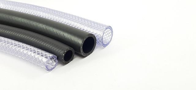 rubber or nylon pipe