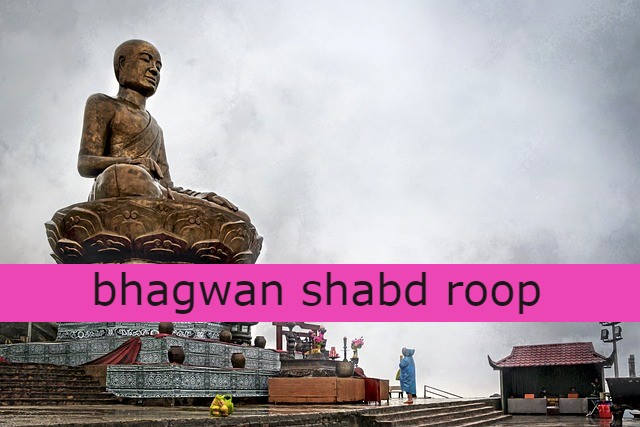 bhagwan shabd roop भगवत् शब्द के रूप
