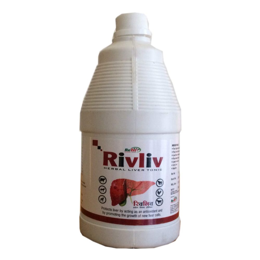 Herbal Liver Tonic For Animals (Rivliv 1 Ltr.)